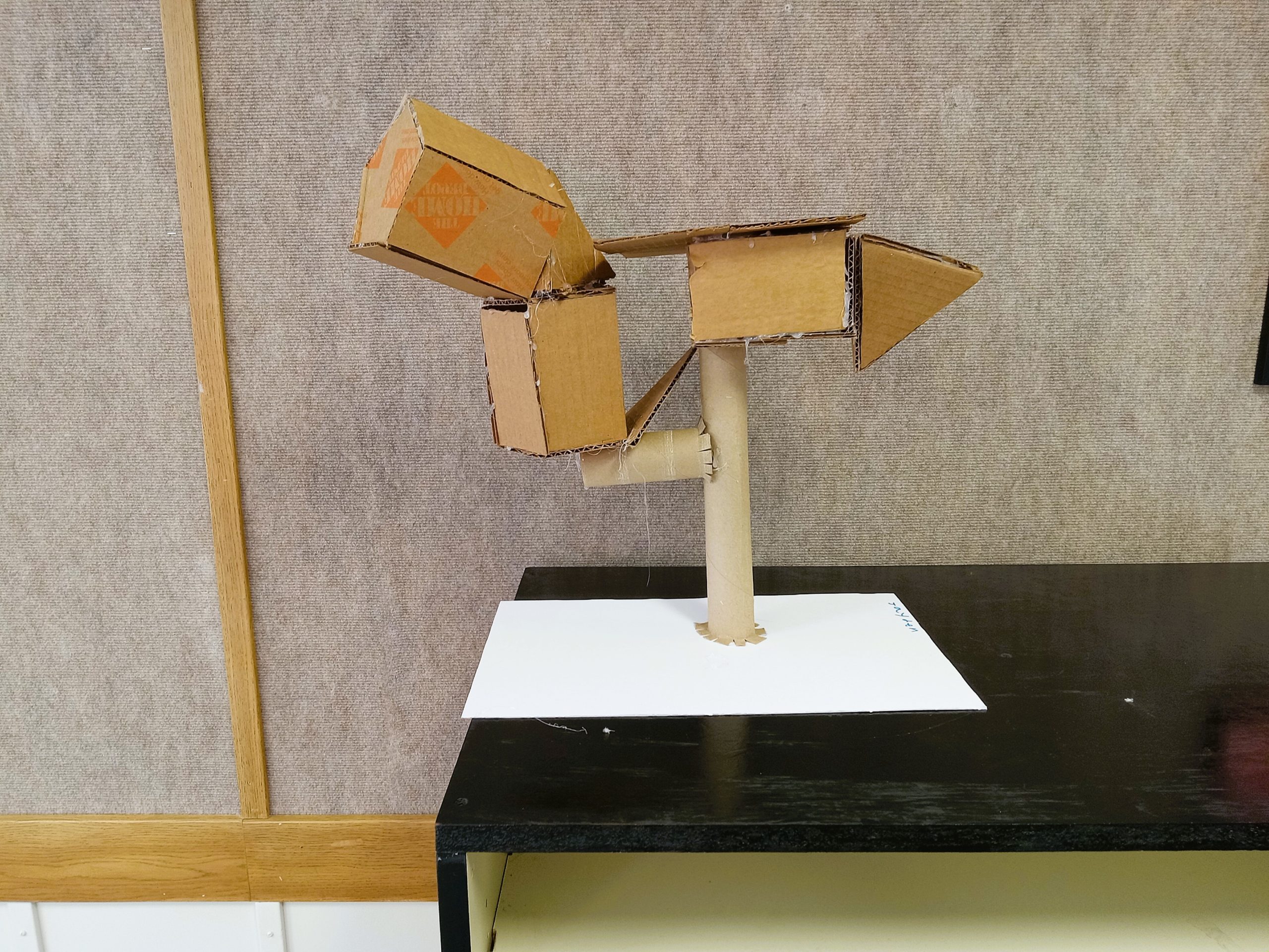 Cardboard Stem Art